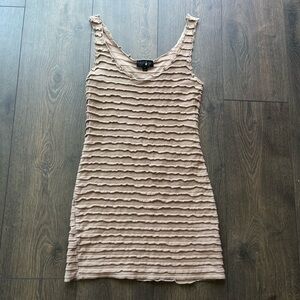 Topshop Ruffled Mini Dress
